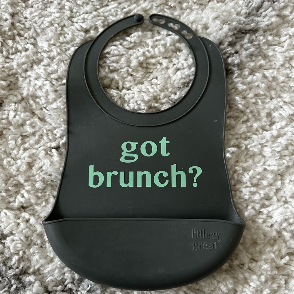 Little Great The Eton Mess-less Silicone Bib